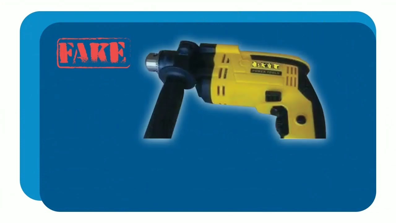 How to spot Fake Bosch Drill Impact #Bosch #powertools #construction #tools