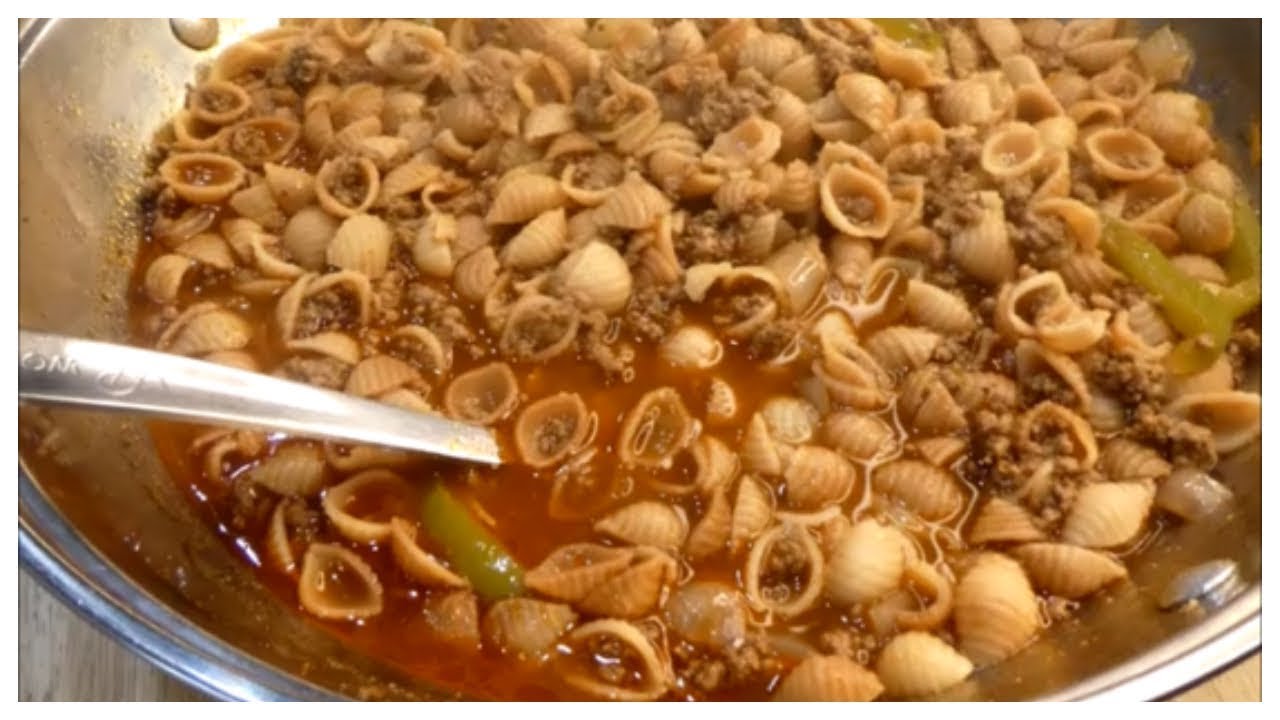 HOW TO MAKE CONCHITAS CON CARNE MOLIDA | HOWTO MAKE SHELLS WITH BEEF | The JayLi Life