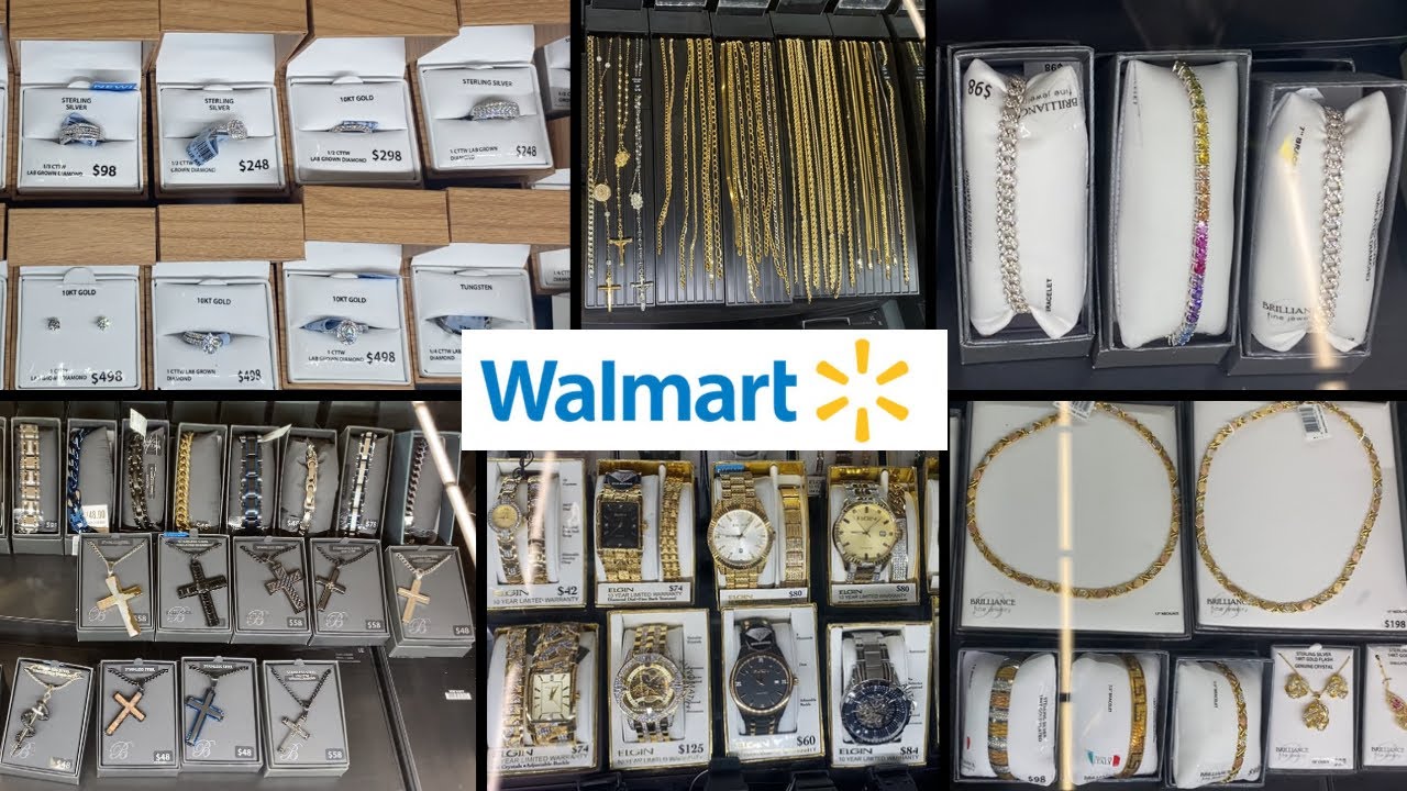 💍WALMART FINE JEWELRY & WATCHES‼️WALMART SHOP WITH ME | WOMEN’S & MEN’S JEWELRY | ENGAGEMENT RINGS