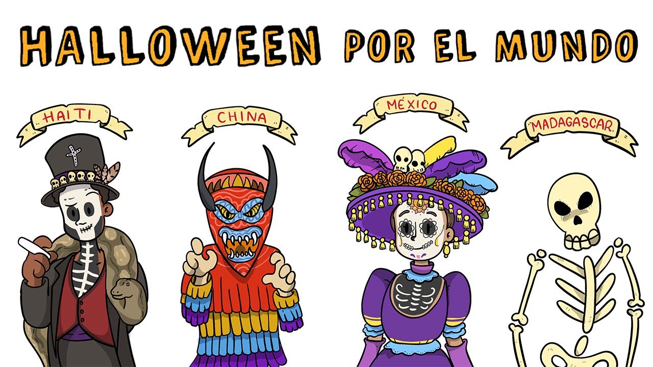 HALLOWEEN 🎃 POR EL MUNDO | Draw My Life
