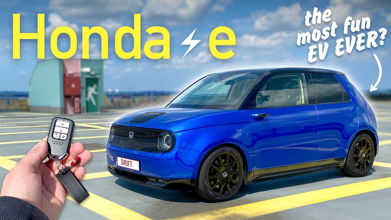 НОВАЯ Honda e (136 л.с.) - POV drive & walkaround