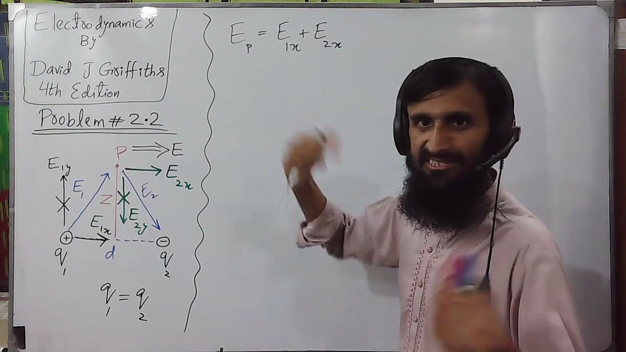 Problem#2.2 || Electrodynamics 4th Edition || David J Griffiths || Electric Field || In English