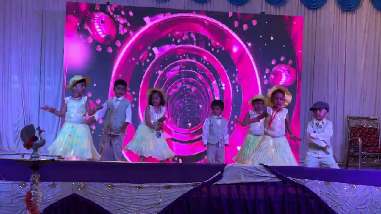 1st stage performance of my PrinceYokshith||School annualday celebration||Viju international  School