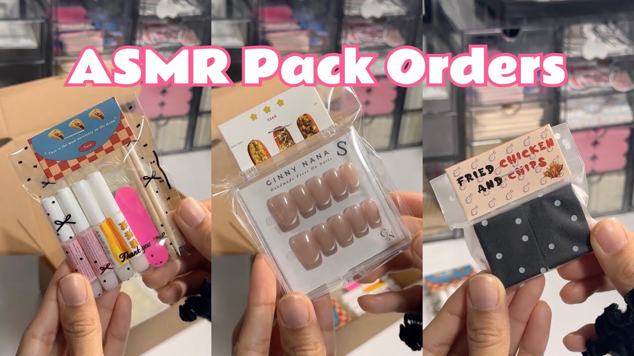 ASMR Pack Orders with Ginny | My Customer's Great Taste Order! 2 Sets of Our Bestsellers!! 