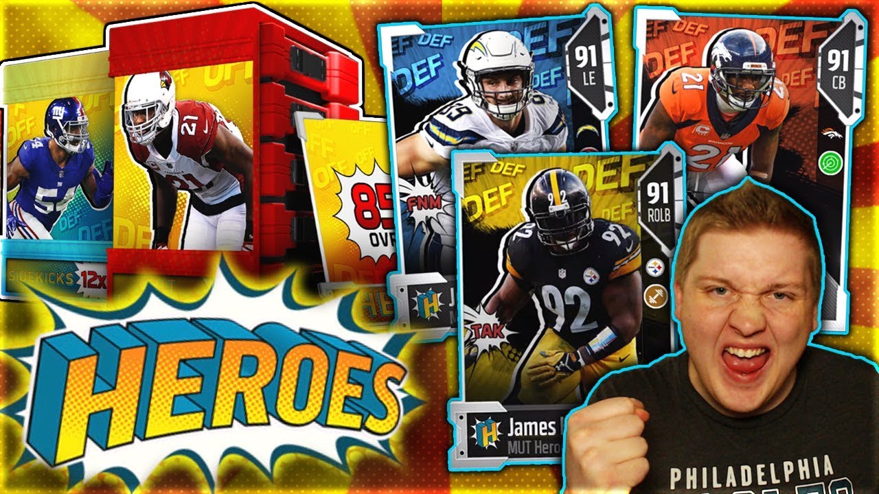 OMG! 91 OVR ULTIMATE HEROS!! | MUT 18 BRAND NEW HEROS PROMO! | MUT 18 HERO PACK OPENING