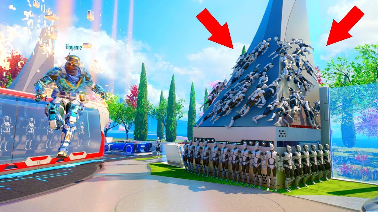 ALL OF THE NUKETOWN MANNEQUINS WERE HIDING INSIDE THE WALLS!?!?! PROP HUNT ON BLACK OPS 3