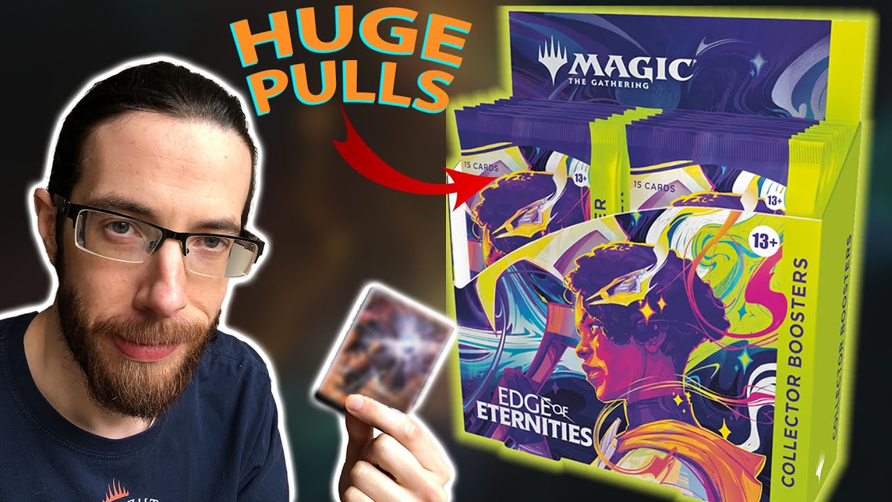 I can't believe these pulls! EDGE OF ETERNITIES COLLECTOR BOX OPENING
