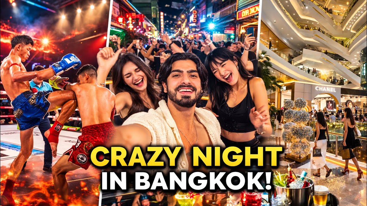 Bangkok: Landmarks, Street Life & Muay Thai Fight.