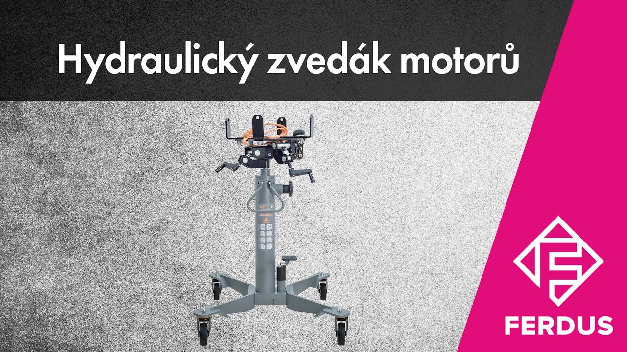 Hydraulický zvedák motorů STL600