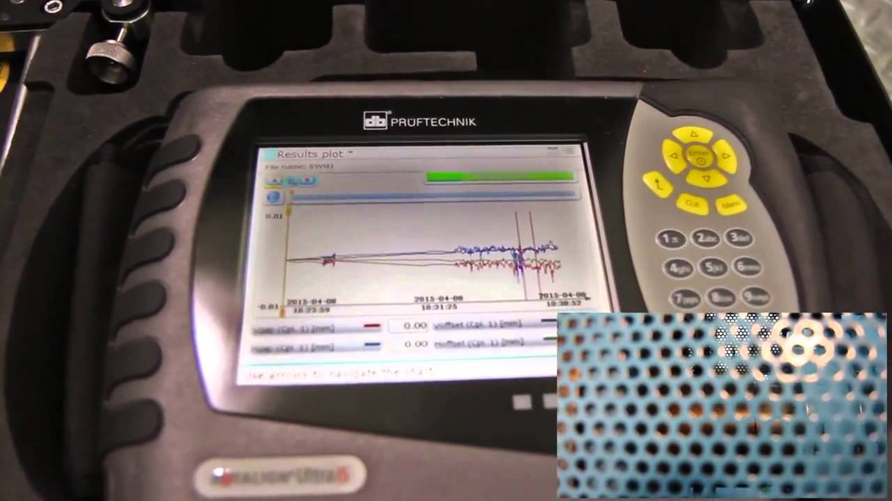 Monitorizeaza modificarile de pozitie a masinilor cu Live Trend - PRUFTECHNIK