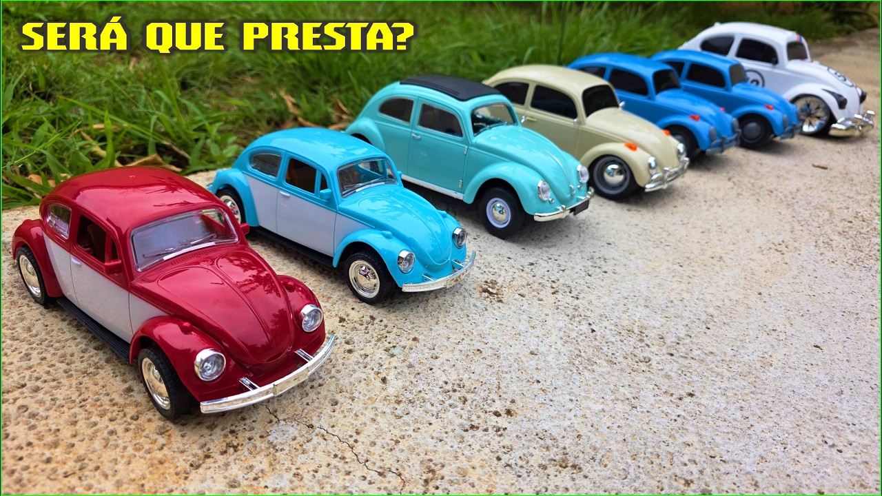 Testei o FUSCA de Controle Remoto da SHOPEE! Será que Presta? Dá para Automatizar?