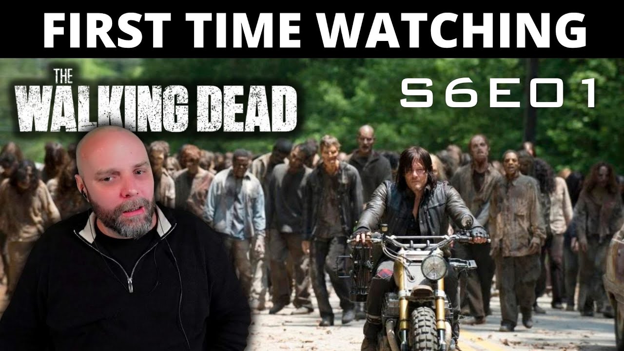 Our first real horde! *THE WALKING DEAD S6E01* (First Time Again) - FIRST TIME WATCHING - REACTION