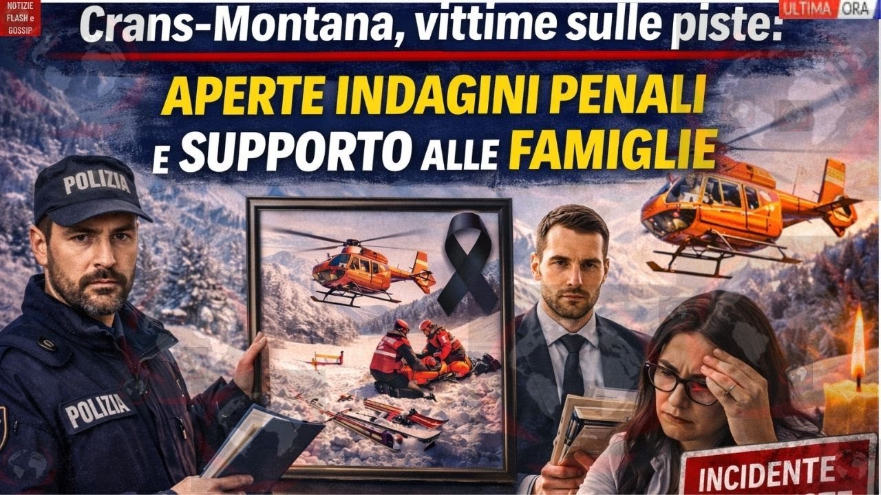 Crans Montana: Aiuto Bipartisan per le Vittime Incendio