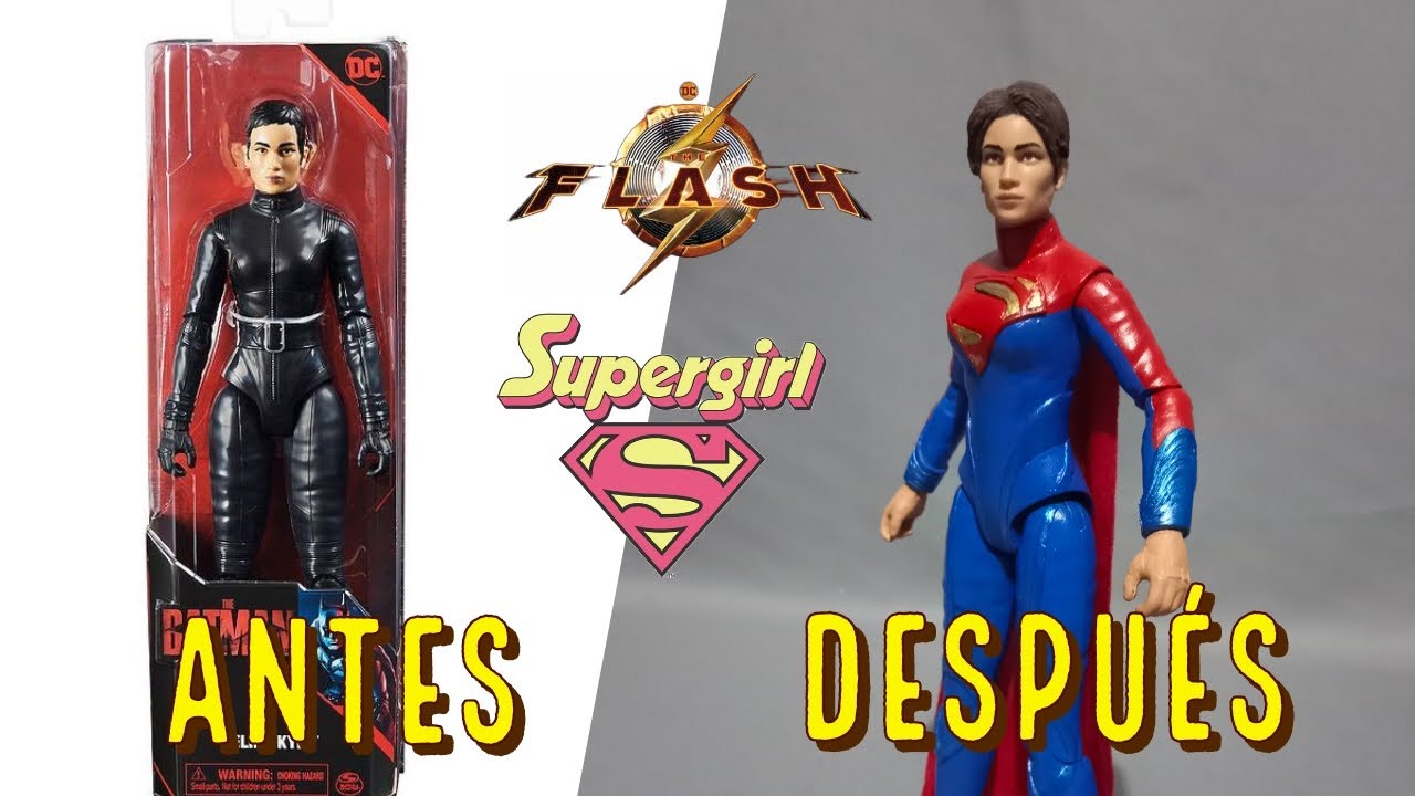 Custom Supergirl/Kara Zor-El de The Flash con base de Selina Kyle