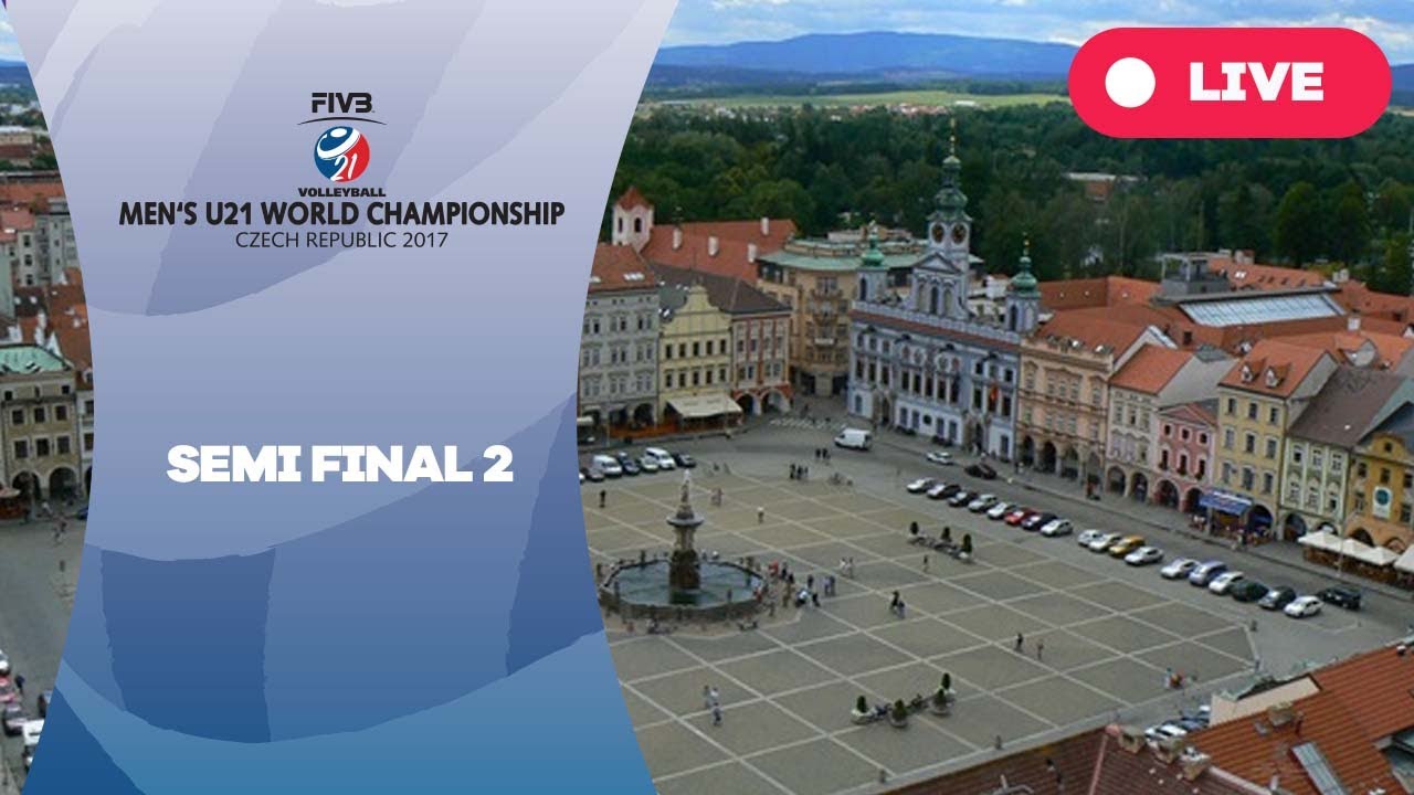 Semi-final 2 - Men's U21 World Championship 2017 Czech Republic
