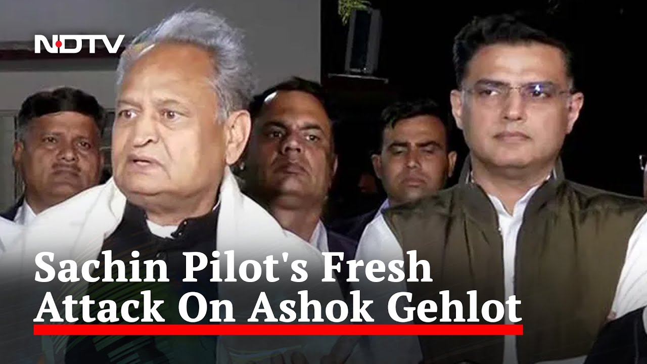 Sachin Pilot vs Ashok Gehlot Again In Election Year