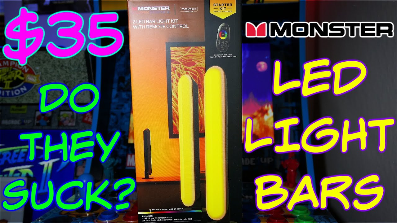 $35 Color Changing LED Light Bars From Walmart - Do They Suck?