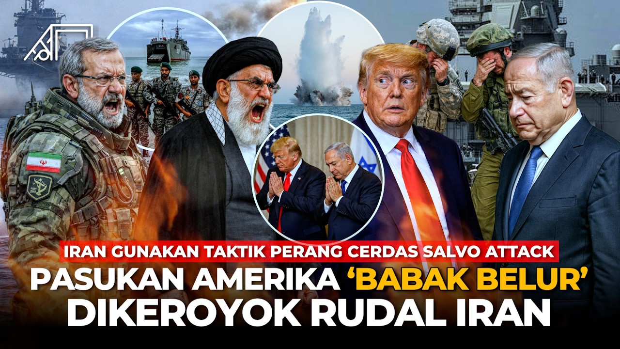 Trump Meminta Bantuan ke Israel Tentaranya Kalah di Medan Perang Lawan Iran? Serangan Balasan Iran