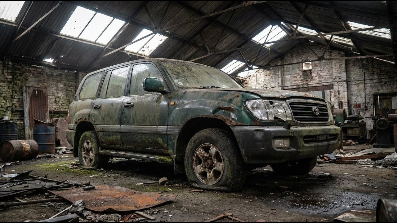ASMR Car Restoration! Full Restoration 1998 Toyota Land Cruiser