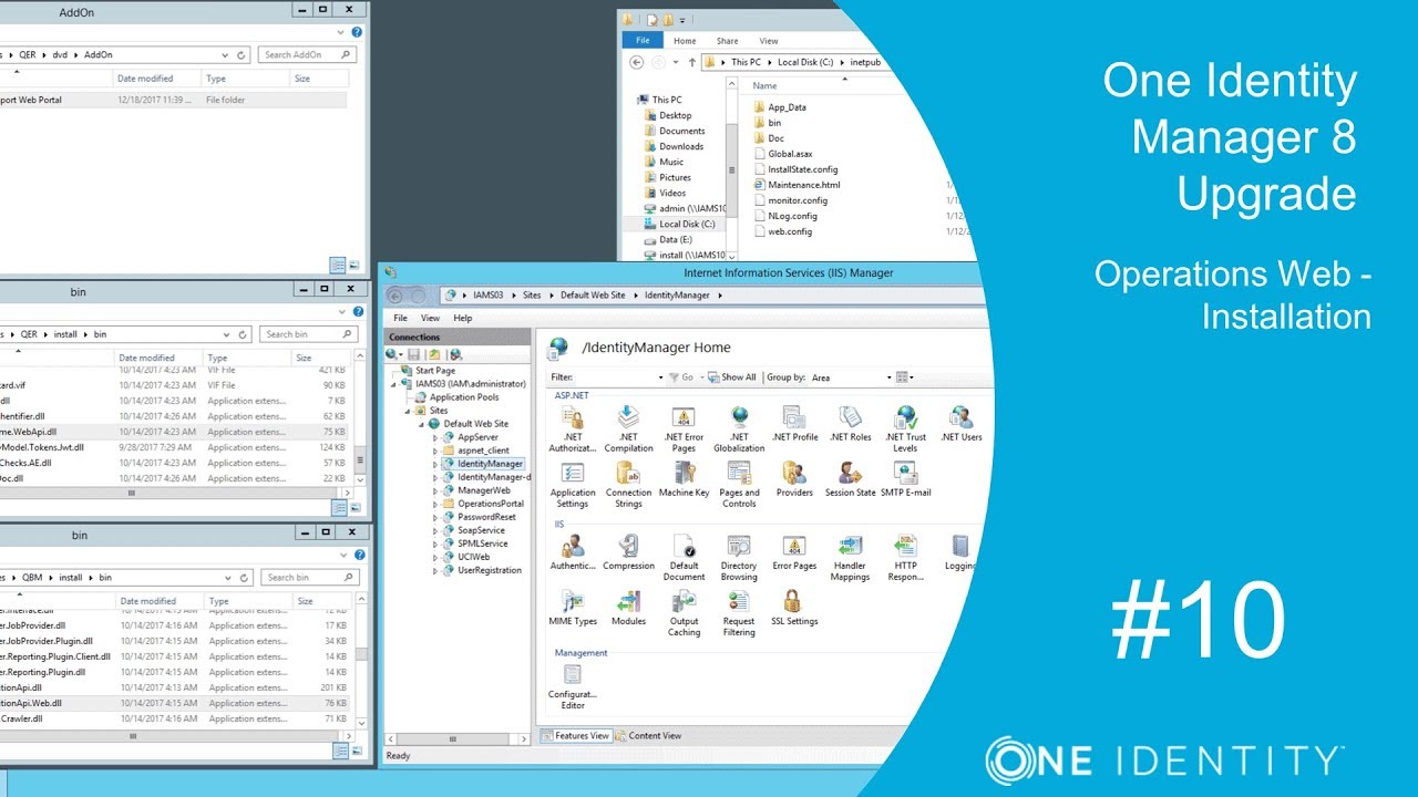 One Identity Manager | Обновление Identity Manager 8.0.0 #10 | Operations Web - Установка