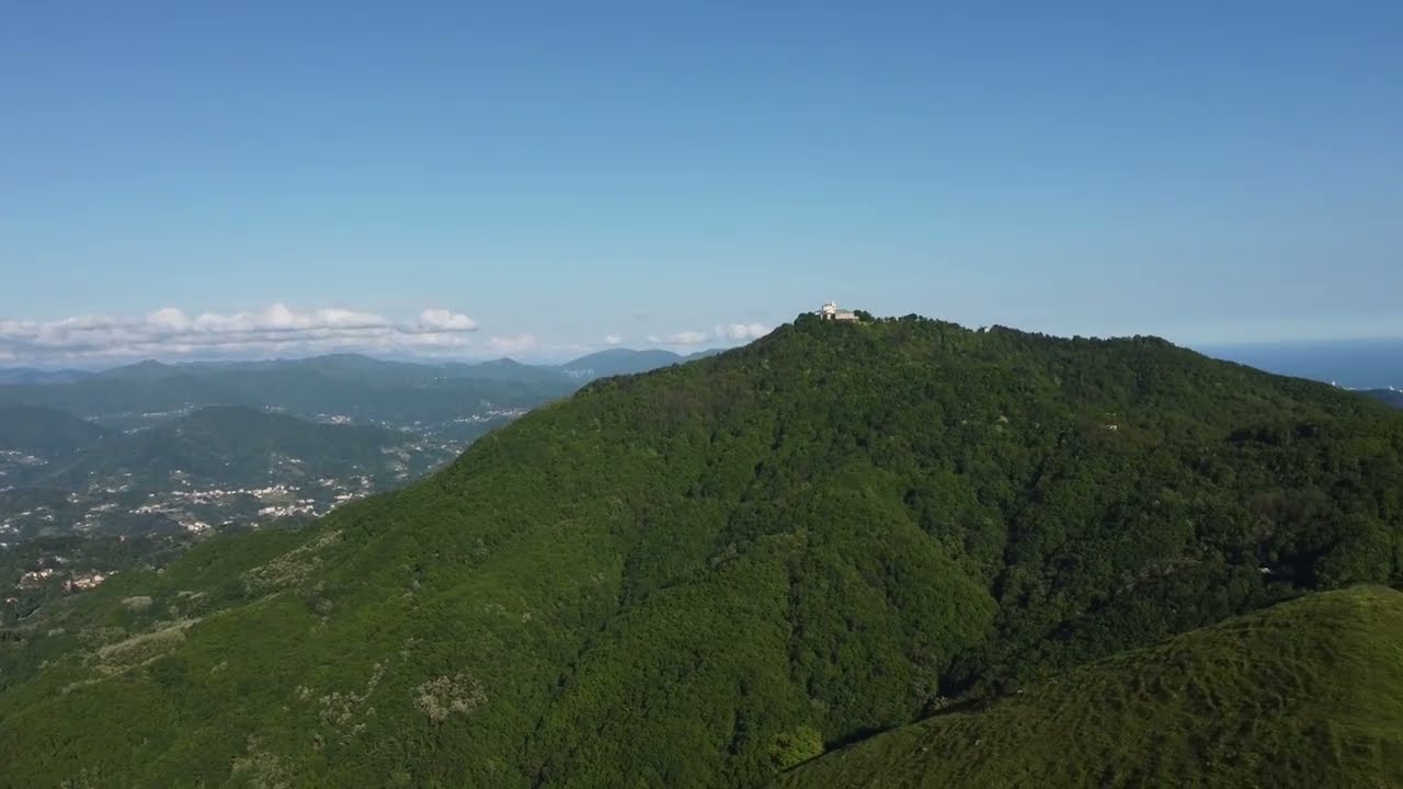 Trekking in Liguria - monte dei Torbi - Madonna della Guardia