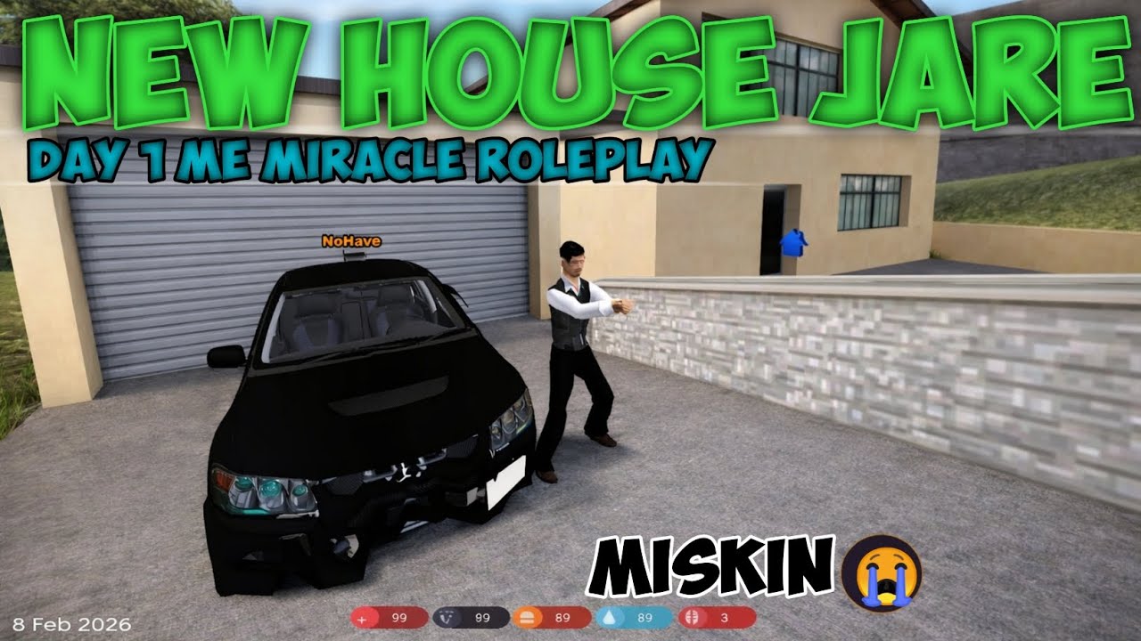 NEW HOME MIRACLE ROLEPLAY!! KARAKTER JARE PUNYA HOME SENDIRI!! 