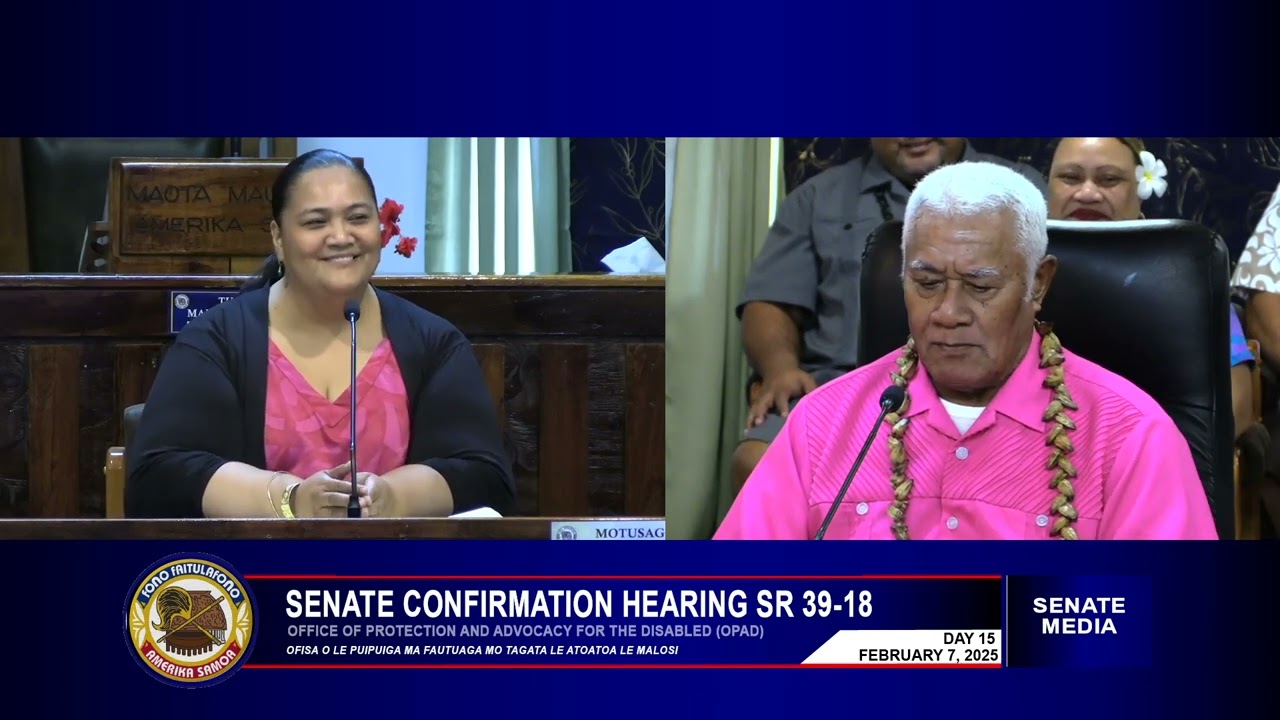 Senate Confirmation Hearing. Day 15.  February 7, 2025.