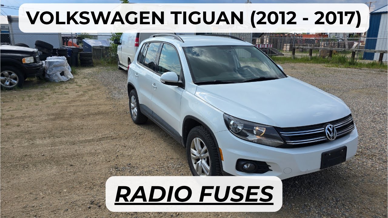 Volkswagen Tiguan - RADIO FUSES LOCATION (2012 - 2017)