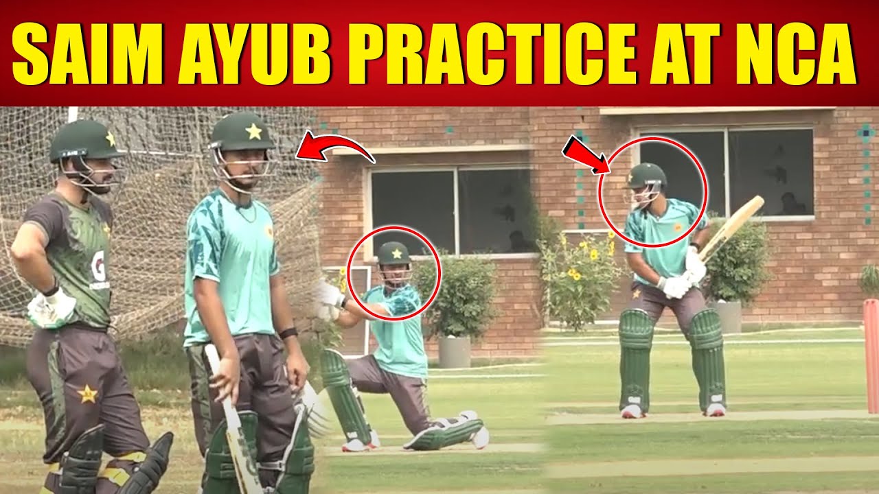 Brilliant Batting By Saim Ayub At NCA || 94 Sports Network |