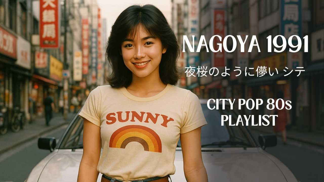 NAGOYA 1991 – 日本のシティポップ Japanese City Pop 80s 🌃 Chill Mix for Study, Relaxing