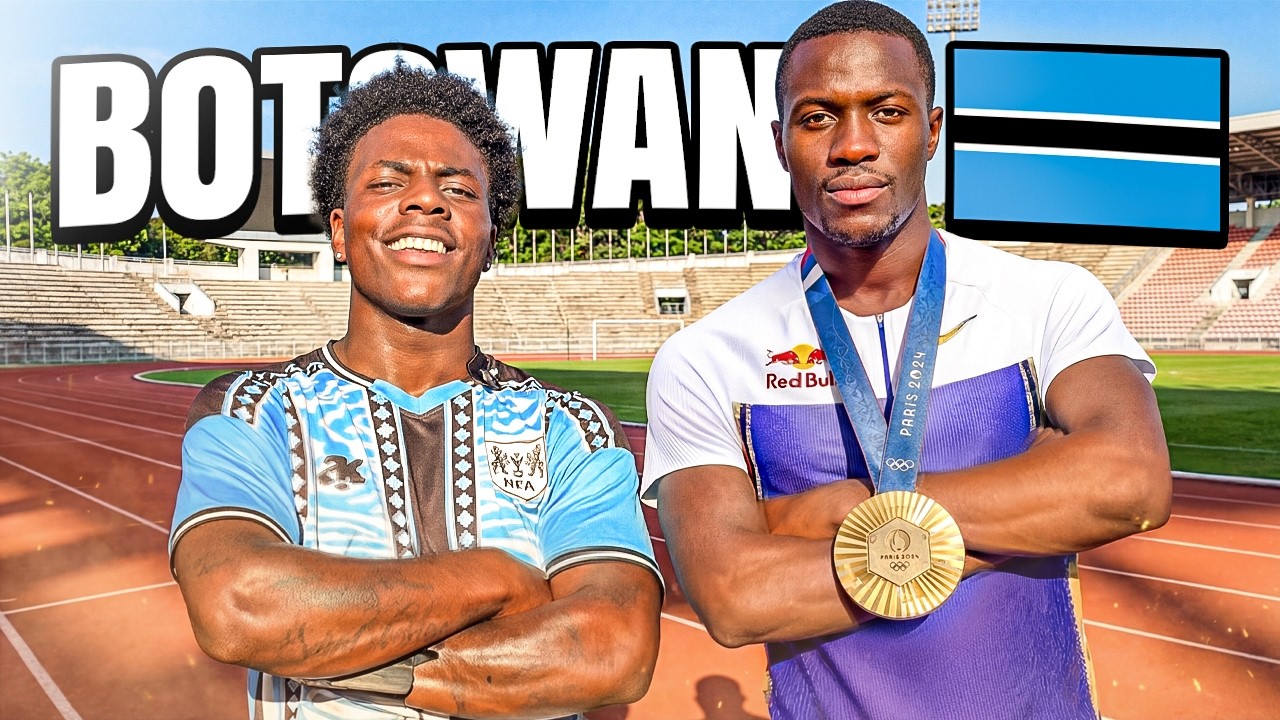 iShowSpeed Races Gold Medalist Letsile Tebogo