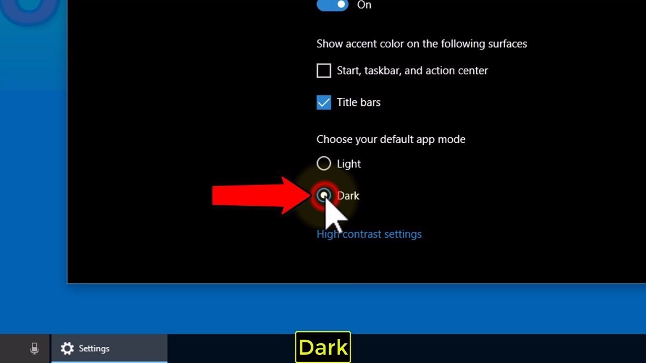 How to enable Windows 10 dark theme - Tutorial