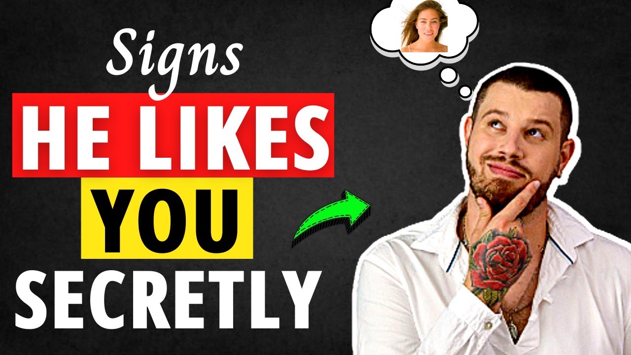 10 Signs a Guy Likes You But Is Trying to Keep It a Secret | How To Tell If A Guy Likes You