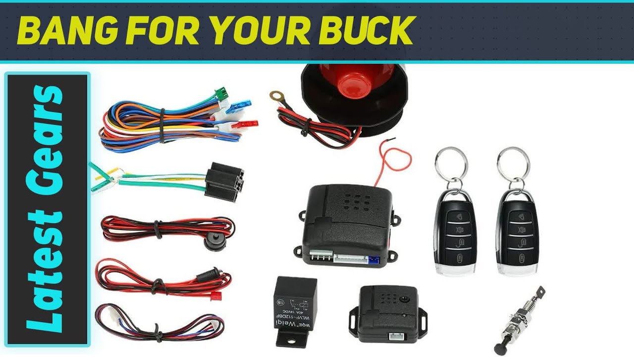 Shkalacar Car Keyless Entry Security Alarm System: The Ultimate Anti-Theft Solution