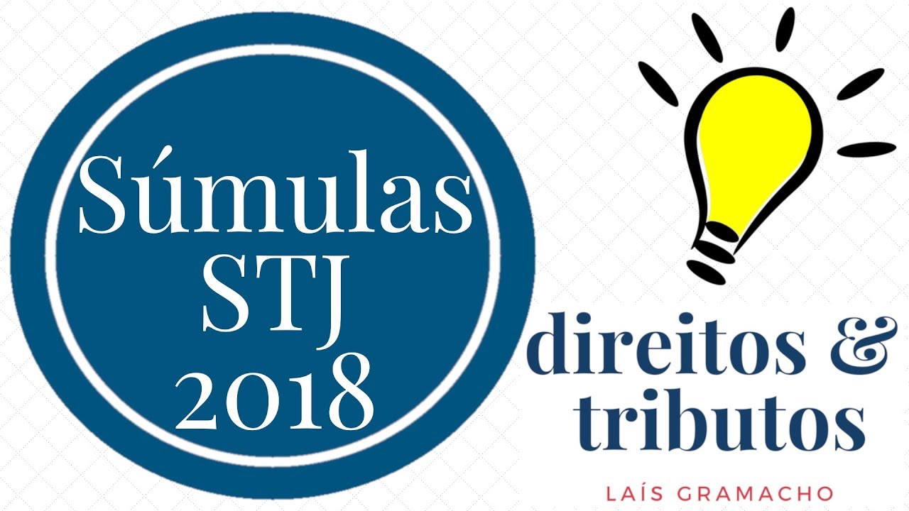 Dica: Súmulas STJ 2018