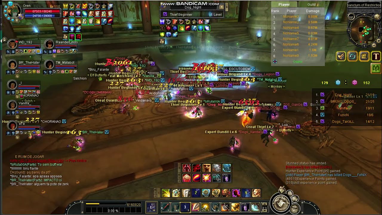 Warrior Job Unique and Fight Silkroad Cap 110