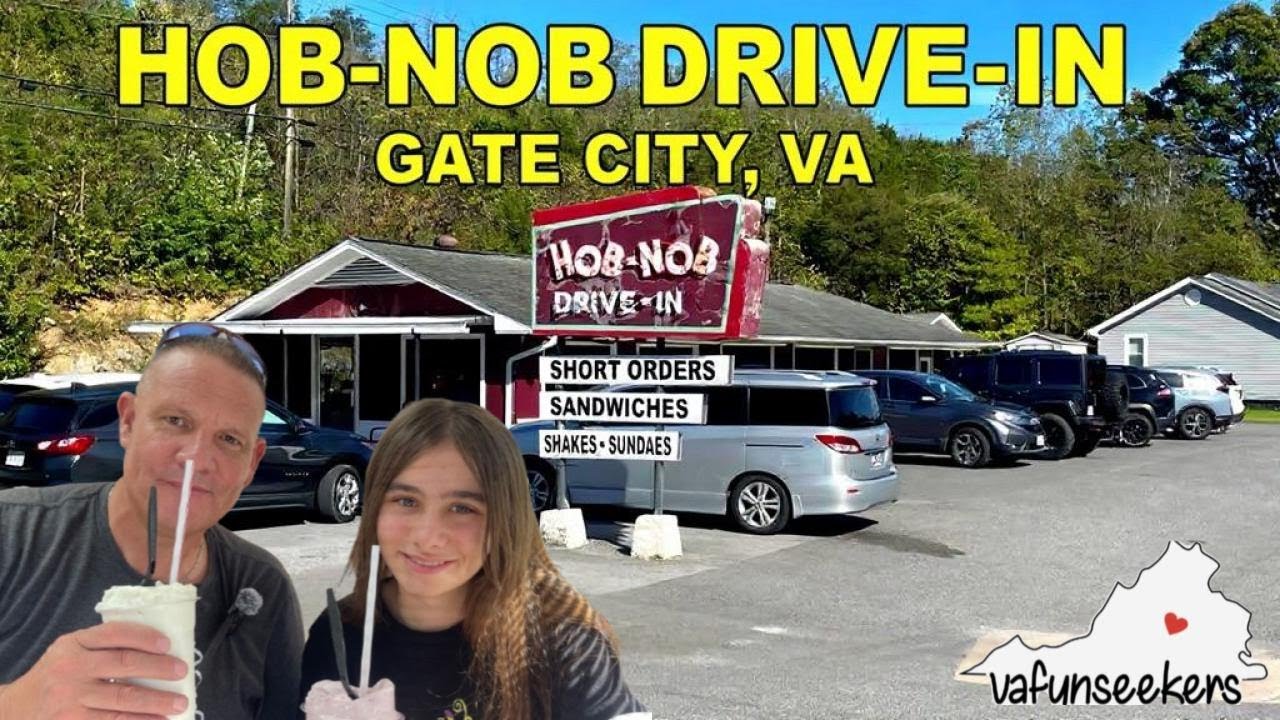 Обзор Hob-Nob Drive-In | Классический ресторан в Гейт-Сити, Вирджиния