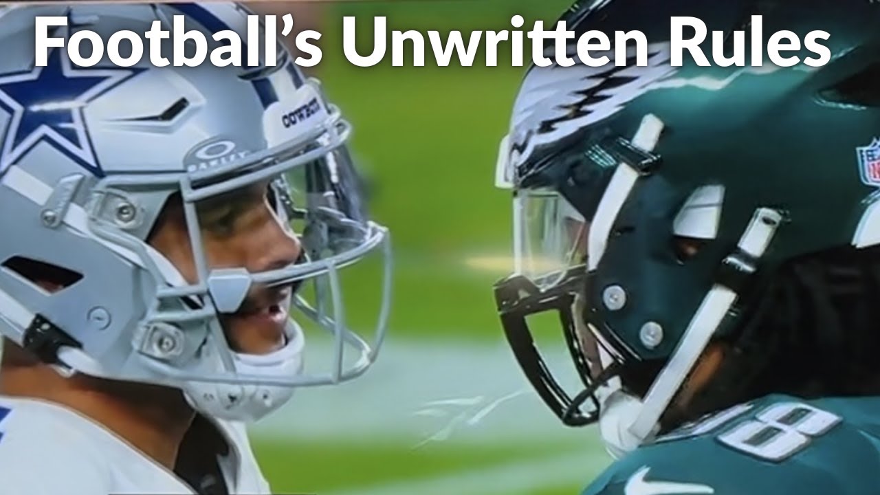 Football's Unwritten Rules