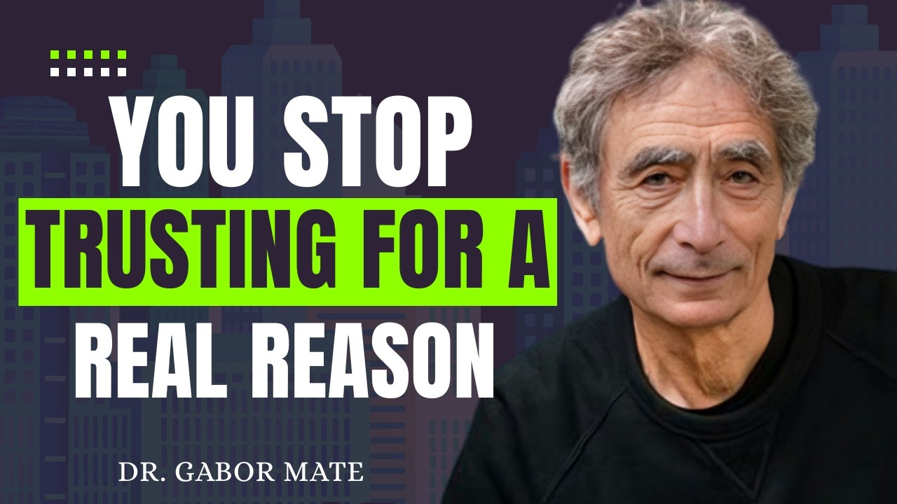 Why Empath Loners Stop Trusting People || DR.GABOR MATE