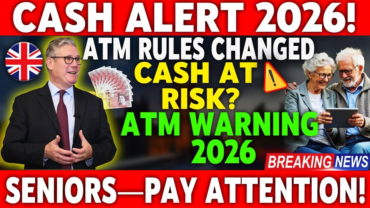 ATM Alert for Over-60s (UK) | New Cash Rules from Feb 5, 2026 | What Seniors Must Do Now