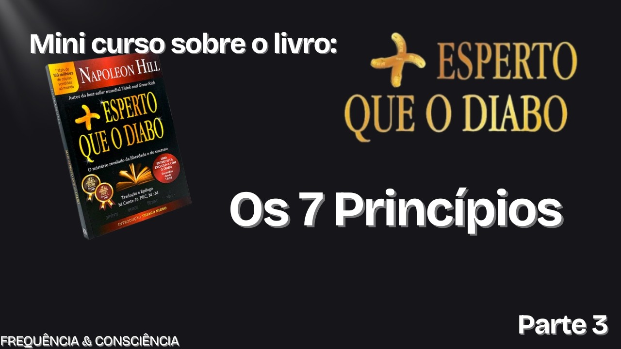 Os 7 PRINCÍPIOS para romper com o hábito da ALIENAÇÃO