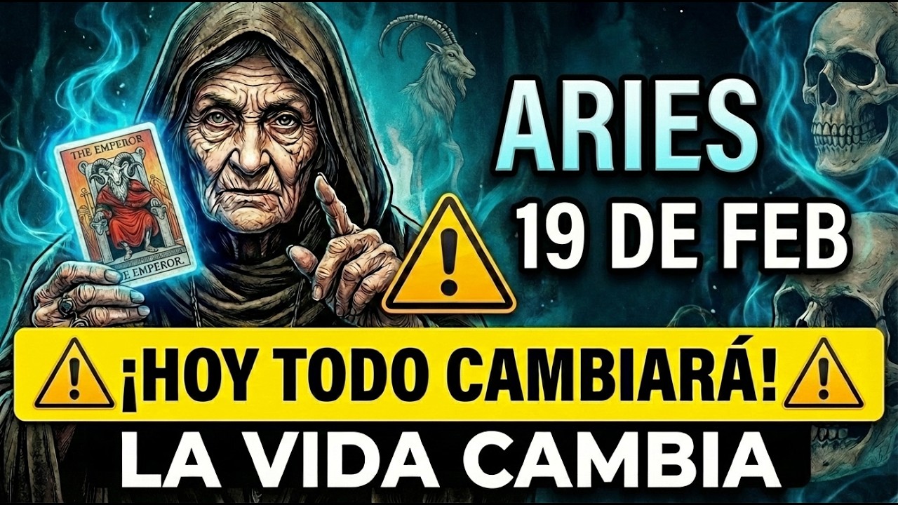 Aries ♈ San Miguel Destruye La Maldición Hoy 19 De Febrero! ⚔️🔥 Tu Racha Negra Termina De Golpe