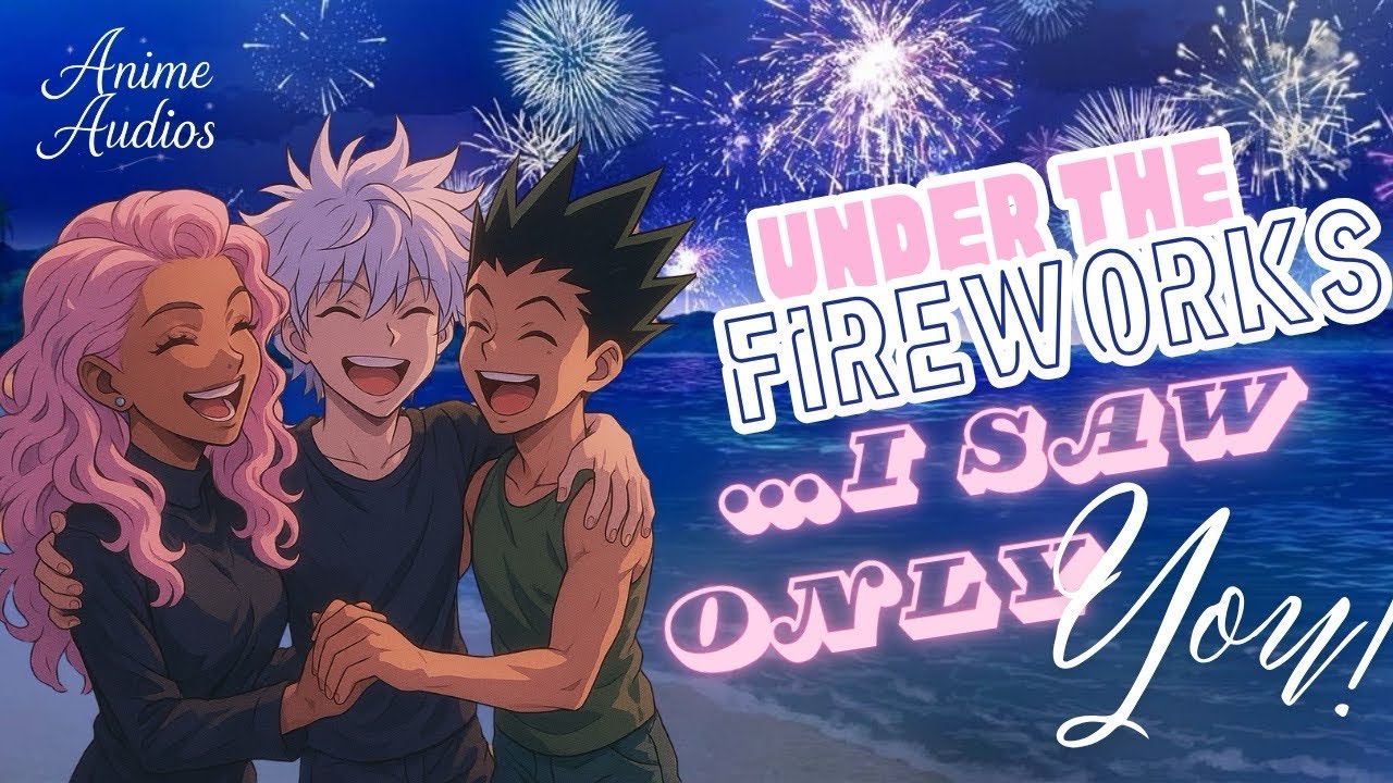 CONFESSING under the FIREWORKS w/ Killua || (4th of July special) || Killua x listener