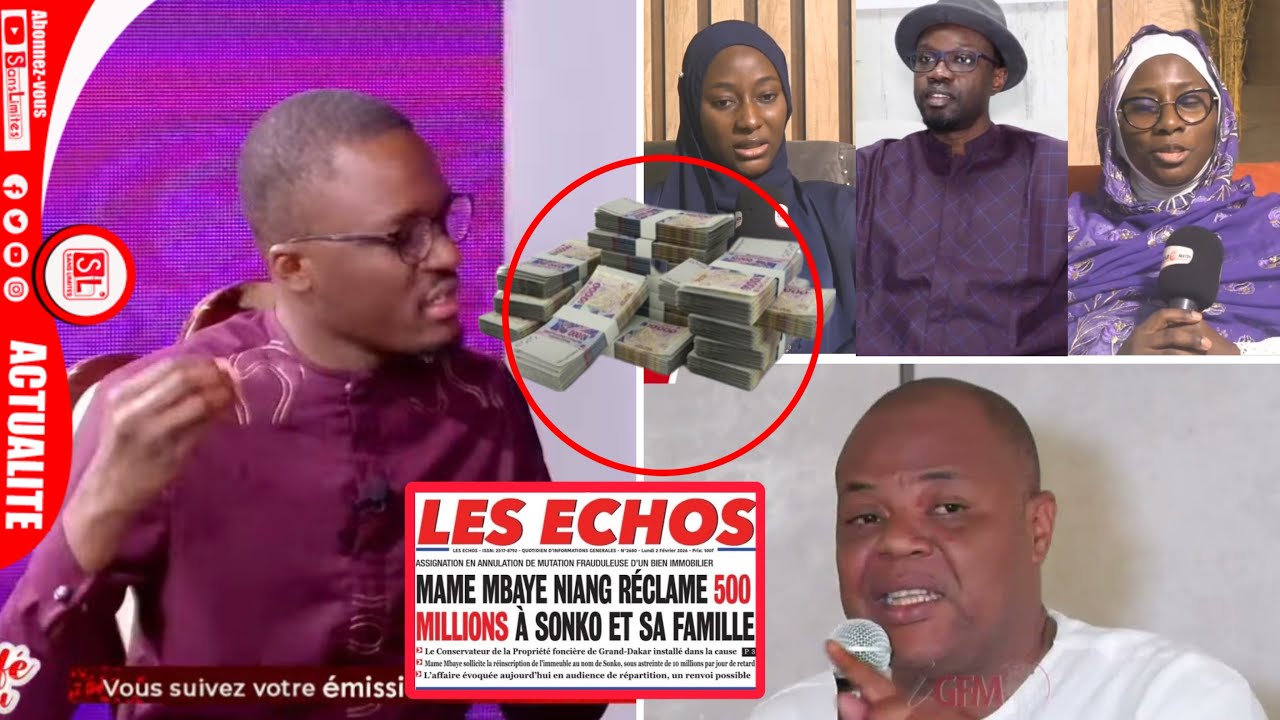 Urgent:MMN réclame 500 millions à Sonko & sa famille réaction virulente Momo