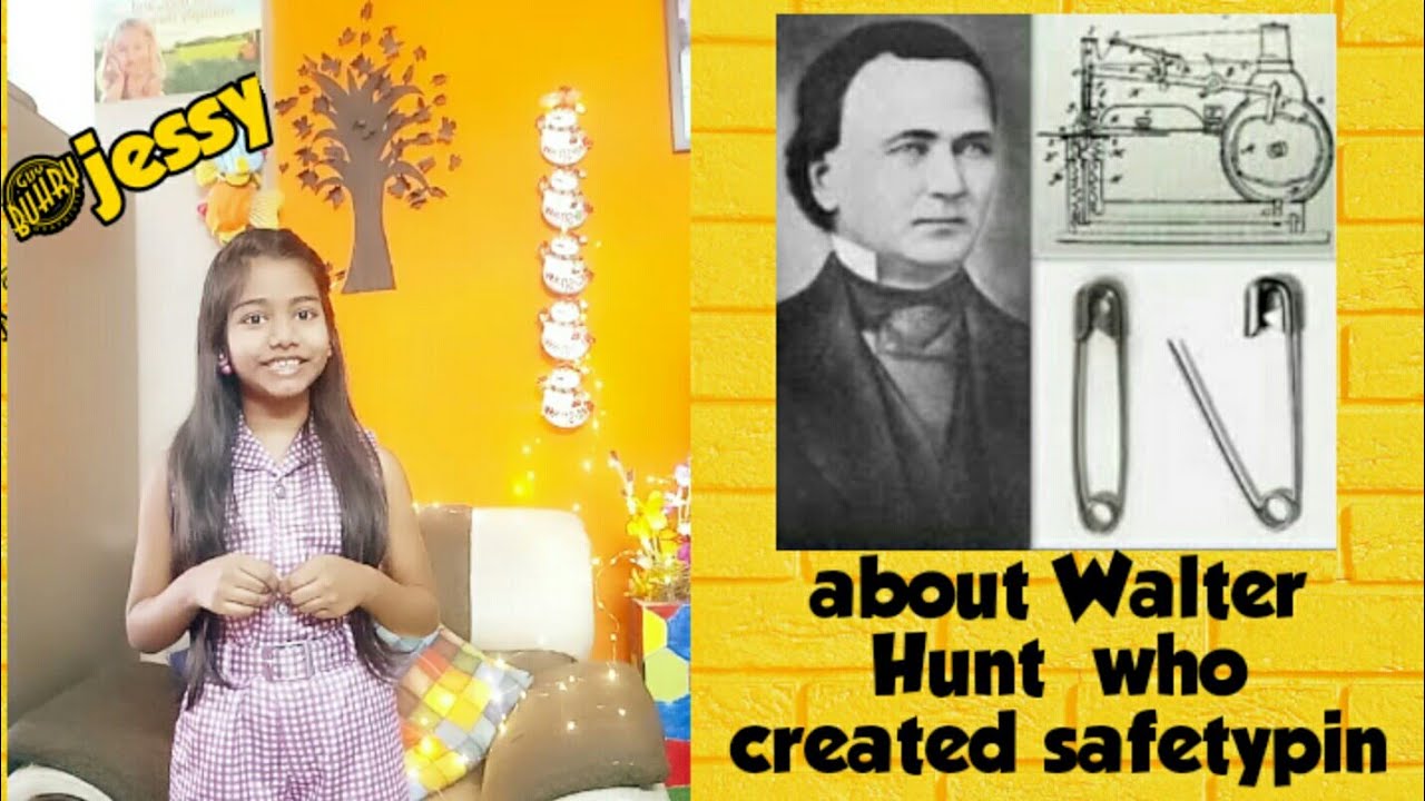 Story with Jessy... 😍//who created safety pin//about Walter Hunt