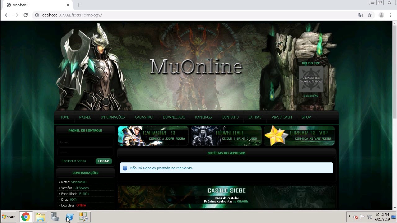 Instalando AppServ + Site + Dominio Free