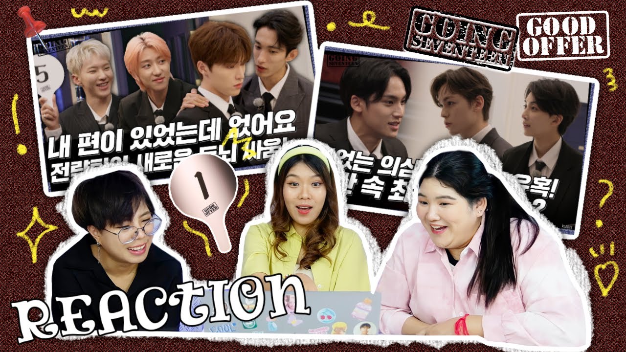 Reacting to Going Seventeen EP.58 & EP.59 GOOD OFFER #1 #2 | CARROT SNAP