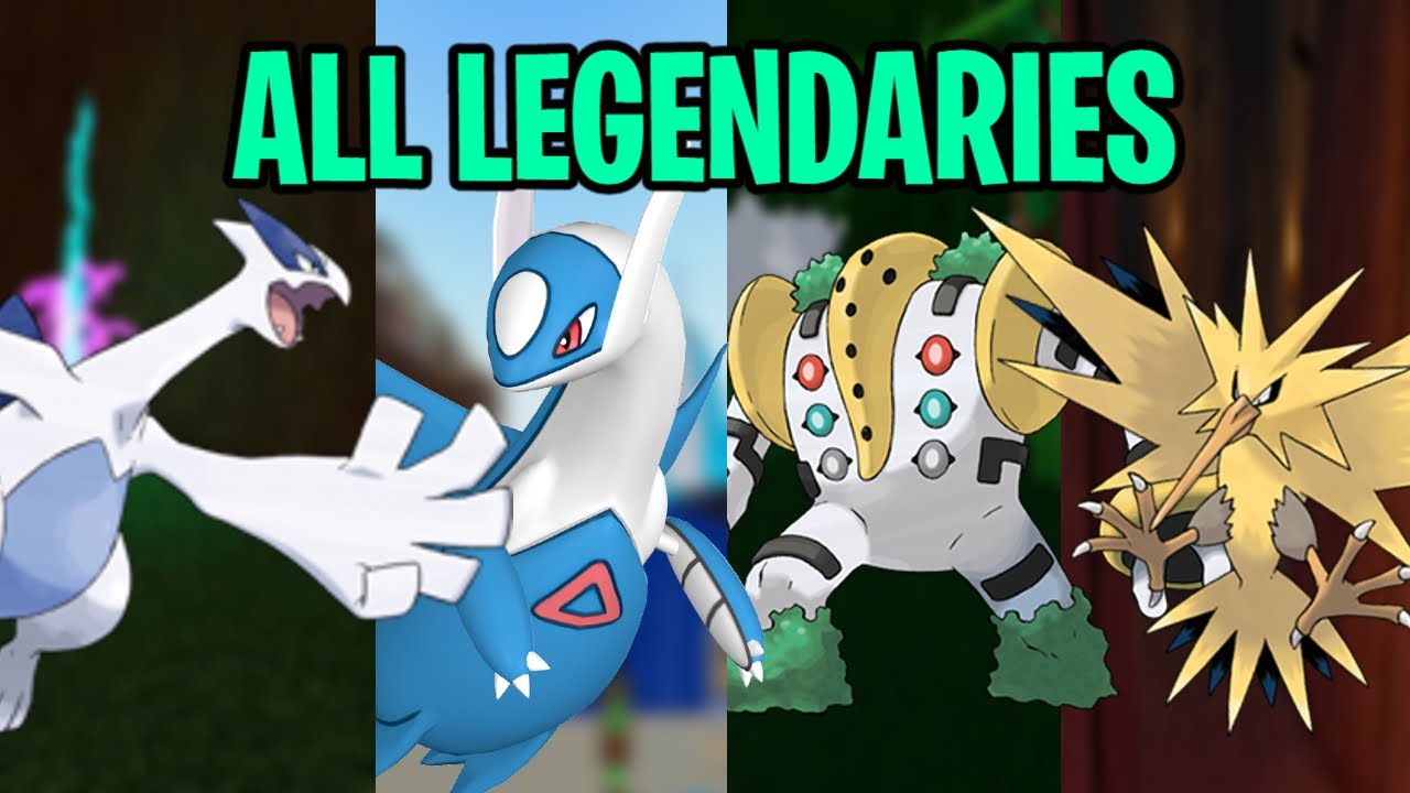 How To Get All Legendary Pokemon Locations In Pokémon Brick Bronze (Project Bronze Forever)