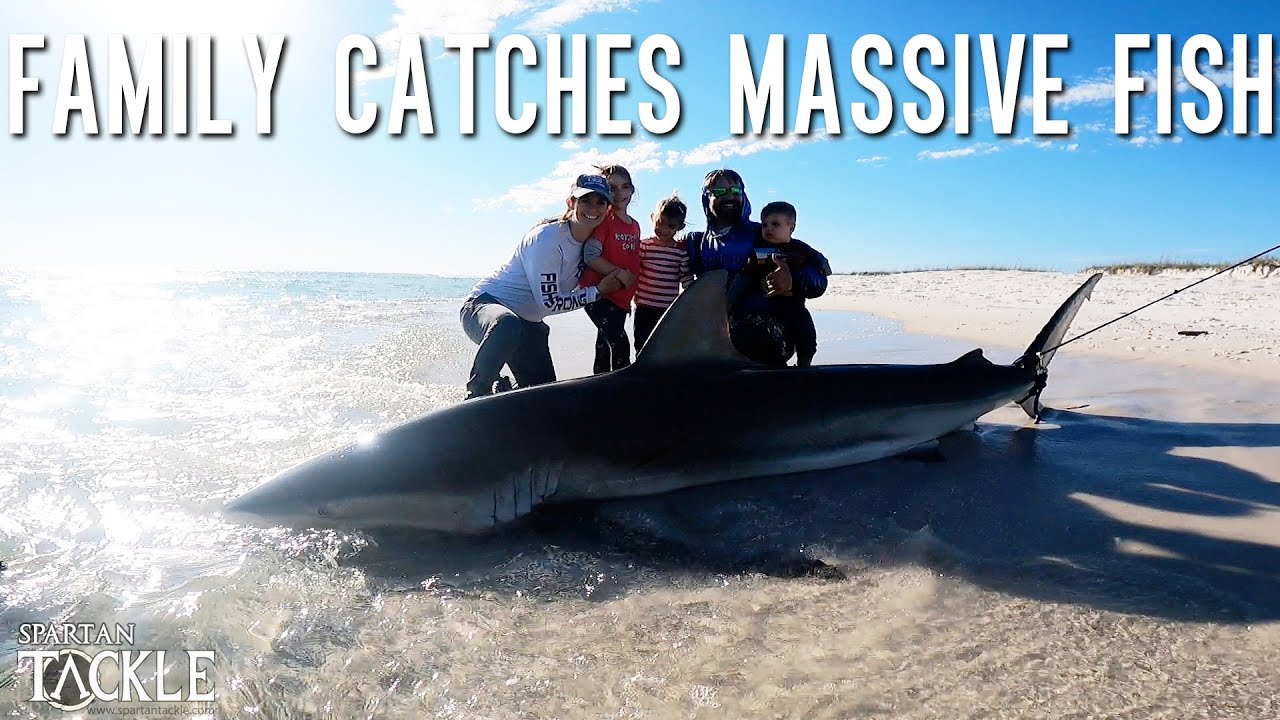 MOM Catches MASSIVE Shark | Shark Fishing (LBSF)