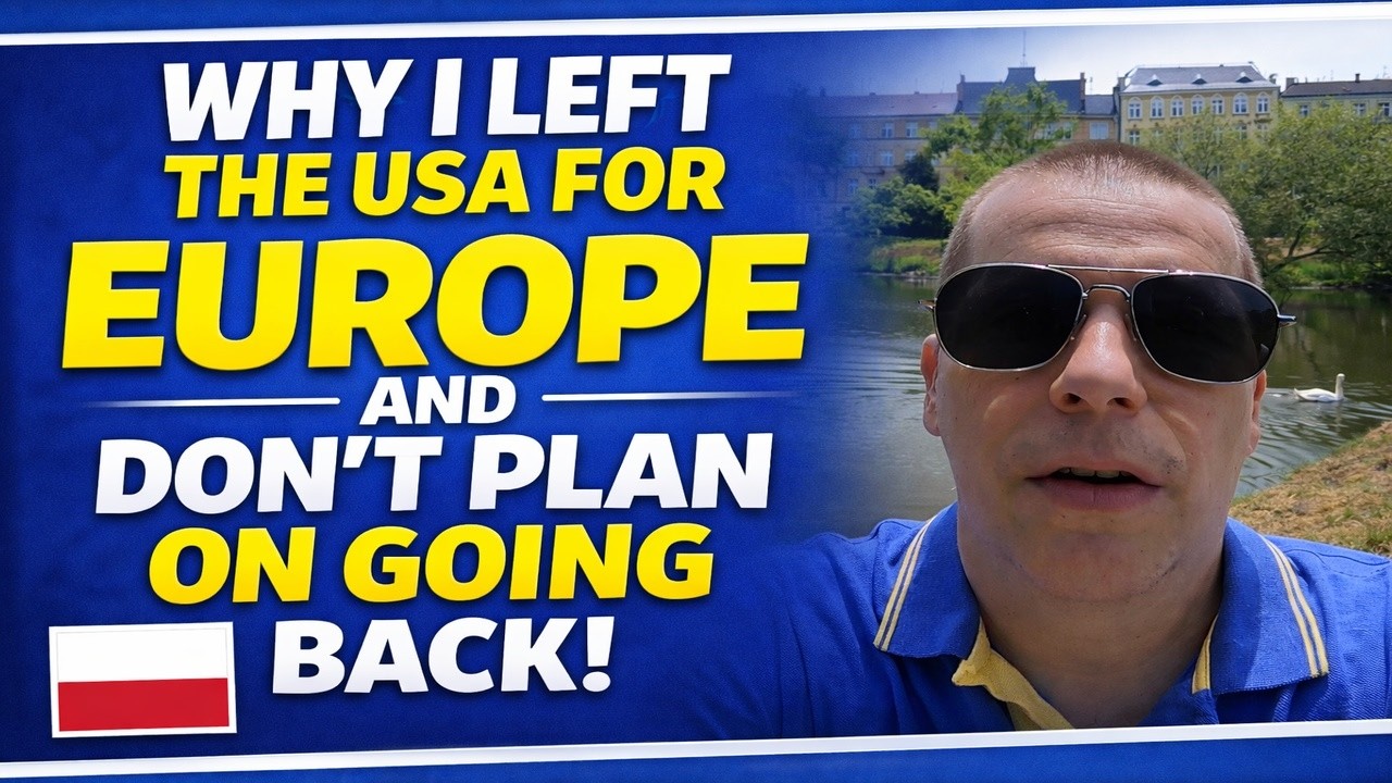 Why I Left the USA for EUROPE and DON'T PLAN on GOING BACK (The Shocking Truth)